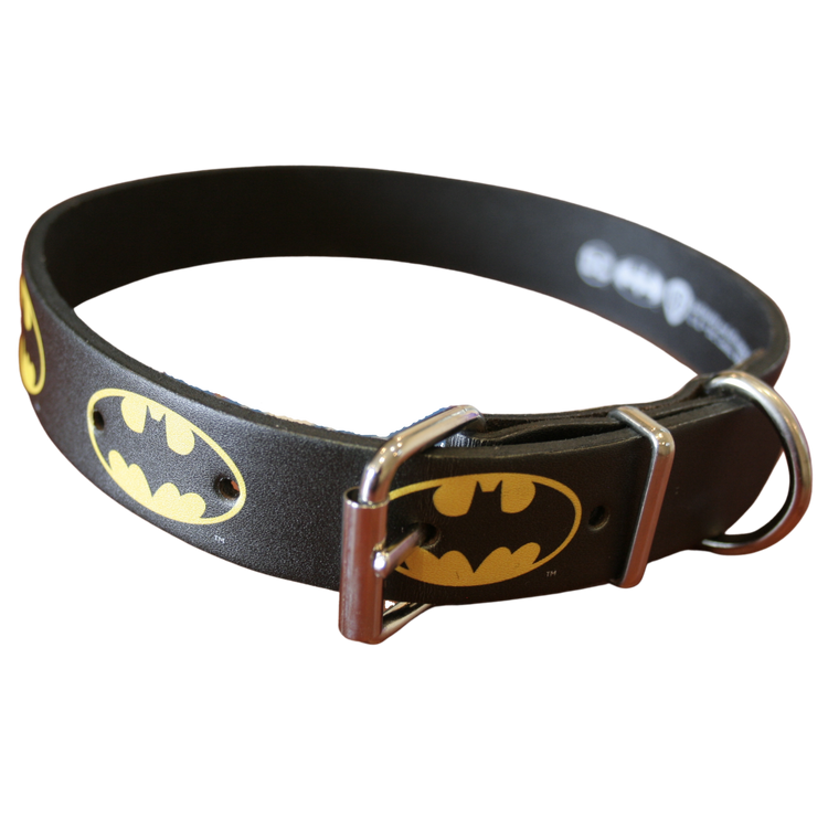 Batman dog collar hot sale