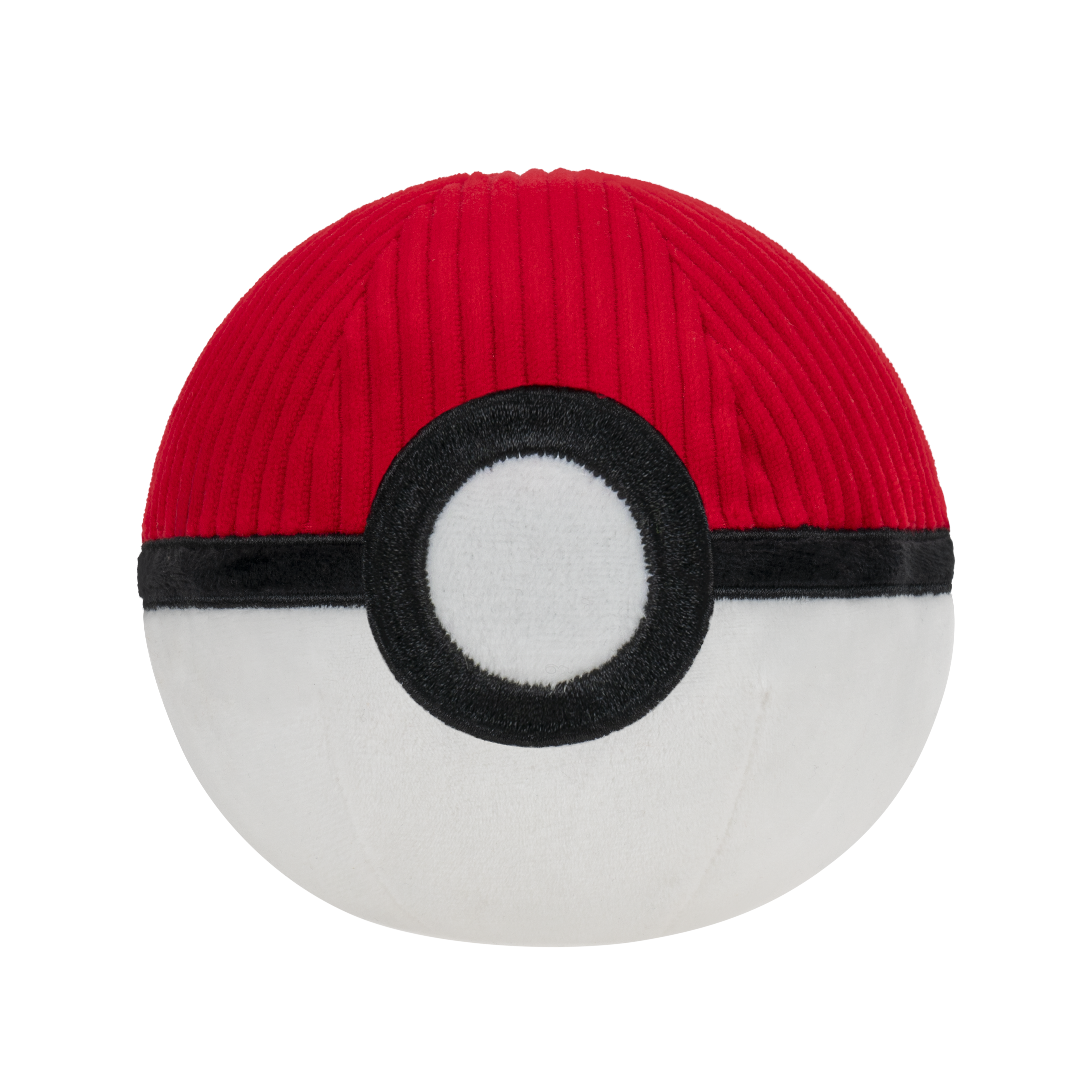 Pokémon Poké Ball Plush Ball - 6-inch Plush Dog Ball with Squeaker