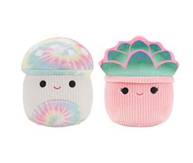 2 Pack Squeaky Plush Toy - Plants- Kervena & Afiyah