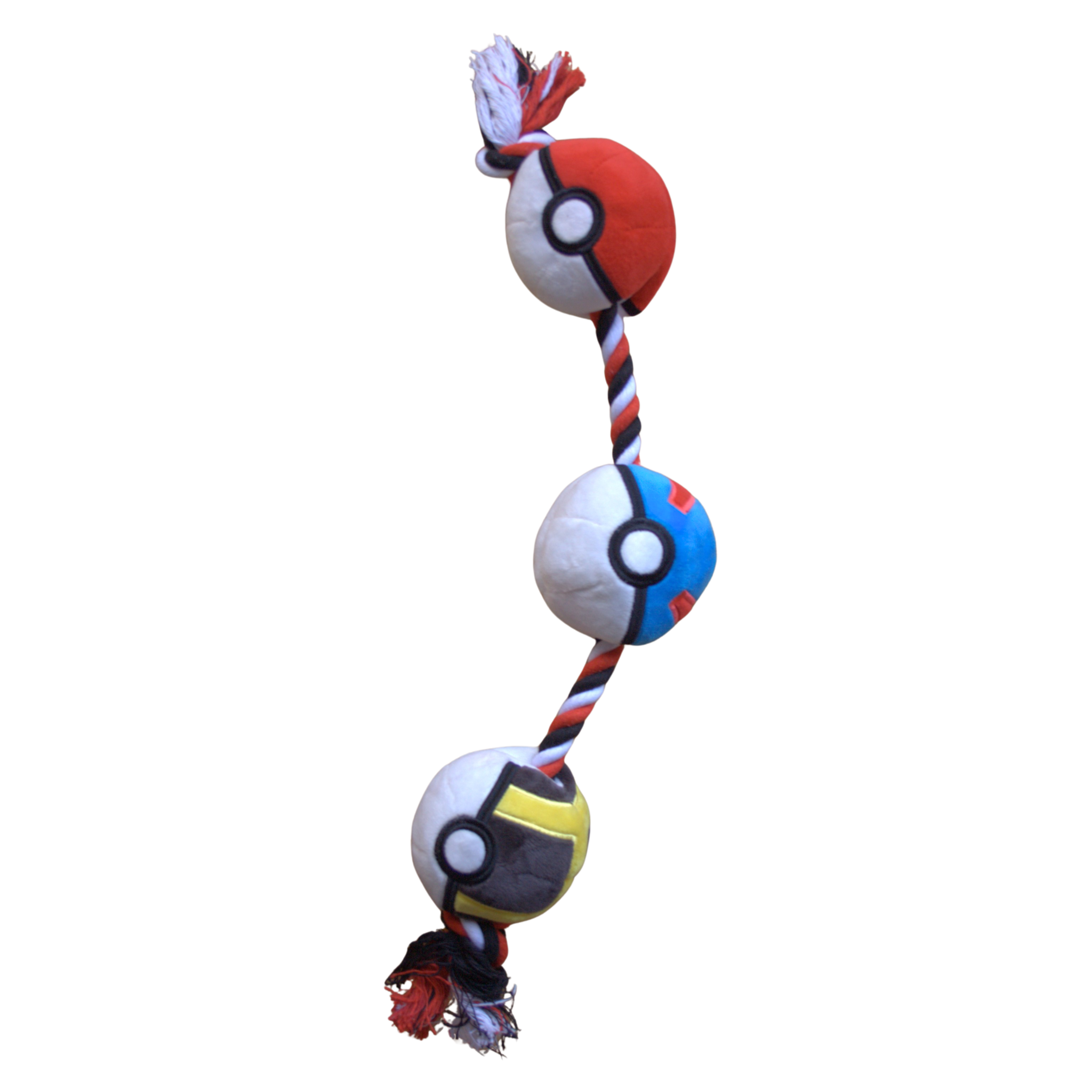 Pokemon Poke Ball Rope Toy